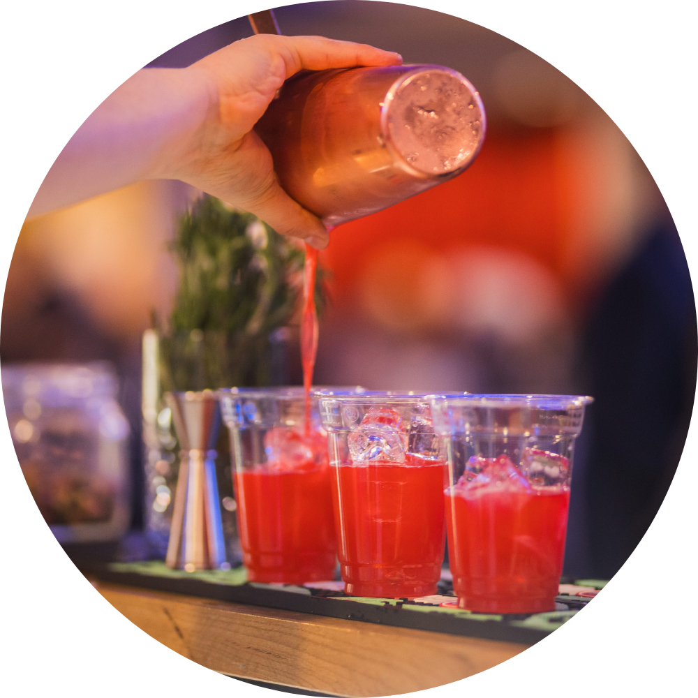 egyedi koktélok rendezvényekre, esküvőre Szeged és környékén